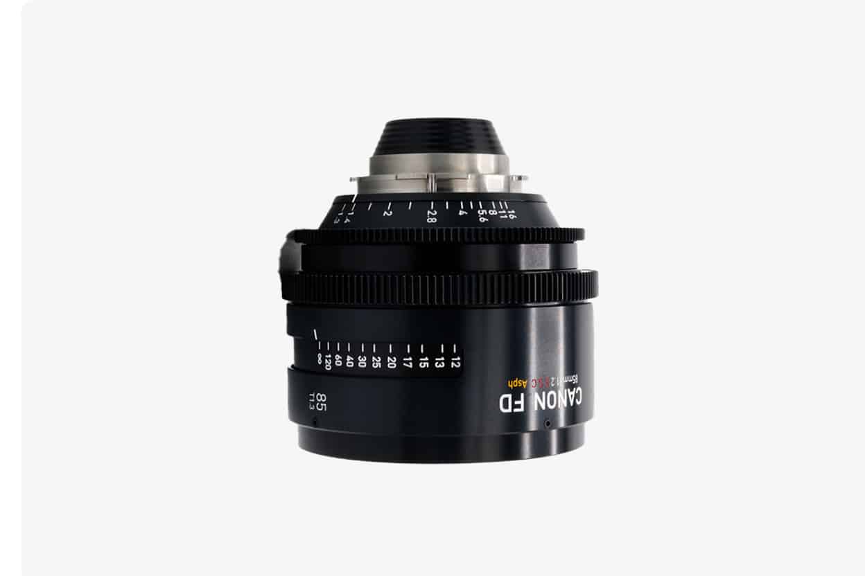 Canon FD Whitepoint Rehousing PL Lens